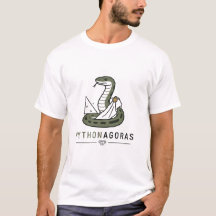Pythonagoras Lustiger Pythagoras Python Wortspiel