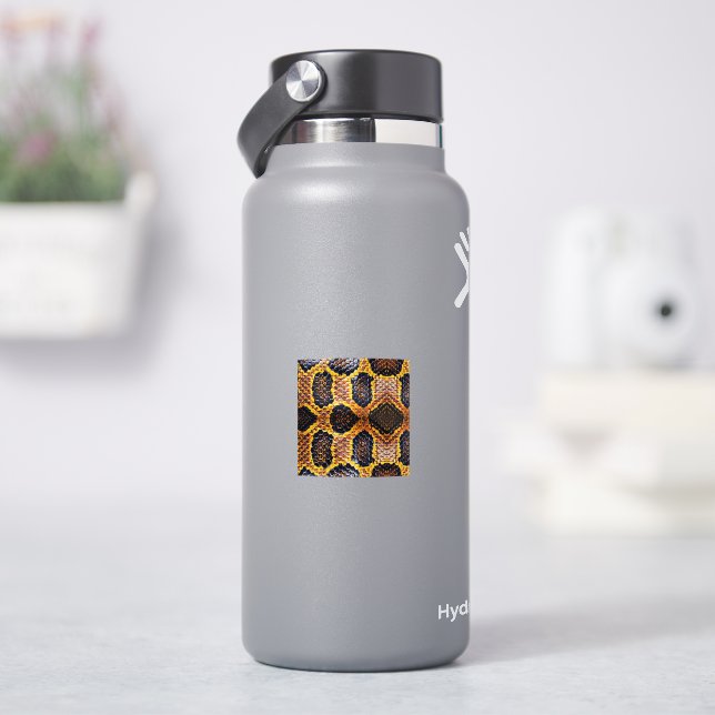 Pythonschlange Aufkleber (HydroFlask)
