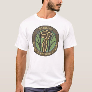 Pythonschlange-Jäger-T - Shirt