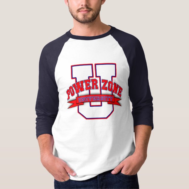 PZP - Der Raglan der Männer T-Shirt (Vorderseite)