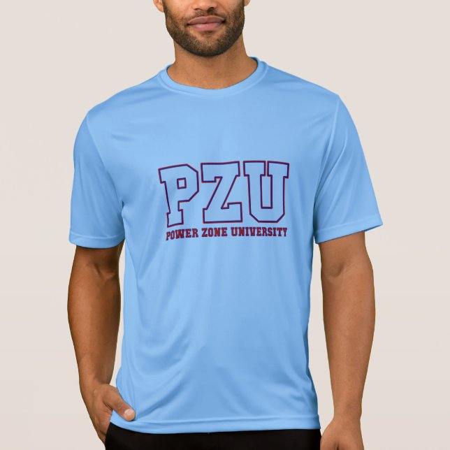 PZU - Blauer T - Shirt 2 (Vorderseite)