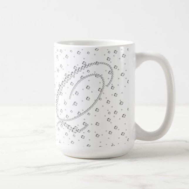 Q Erstmalige Whitepaper drucken Kaffeetasse (Rechts)
