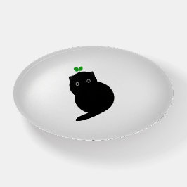 Q Katze Briefbeschwerer