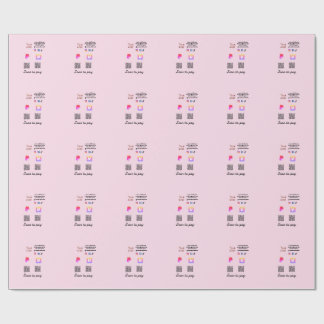 Q R code PayPal venmo scan pay add social media de Geschenkpapier