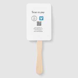 Q R Code venmo scannen, um Logokombination Social Fächer