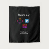 Q R Code venmo scannen, um Logokombination Social