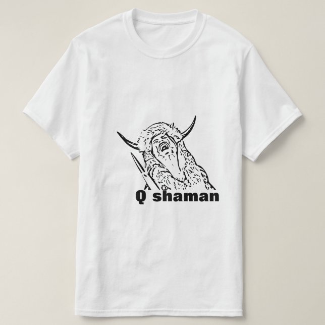 q Shaman Anon T-Shirt (Design vorne)