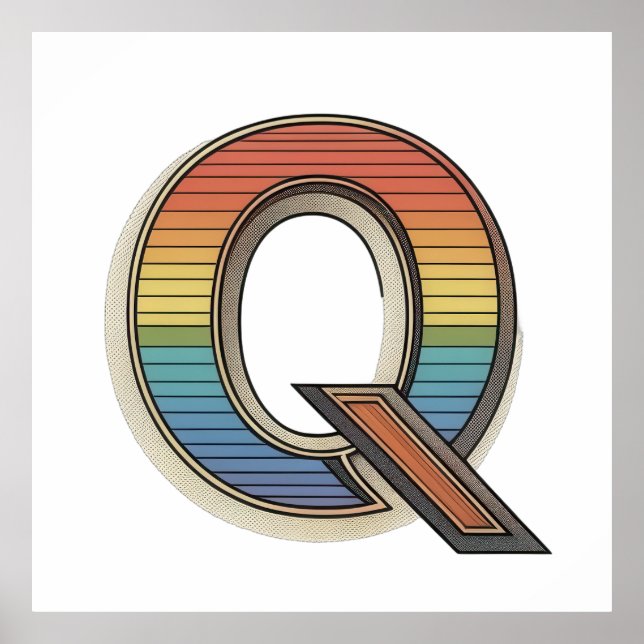 Q Strahlung Poster (Vorne)