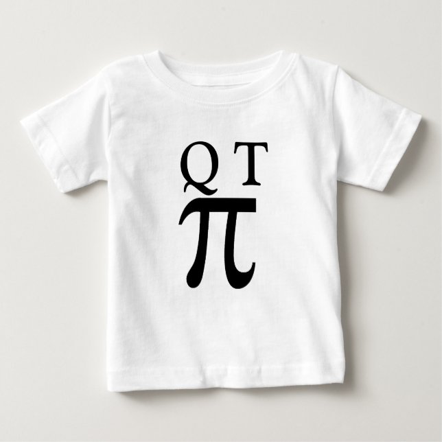Q T Pi aka Cutie Pie Baby T-shirt (Devant)