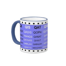 Q Wörter ohne U-Wortspiele-Tasse