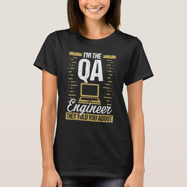 QA-Engineering-Code-Testen-Qualitätssicherung-Soft T-Shirt (Vorderseite)