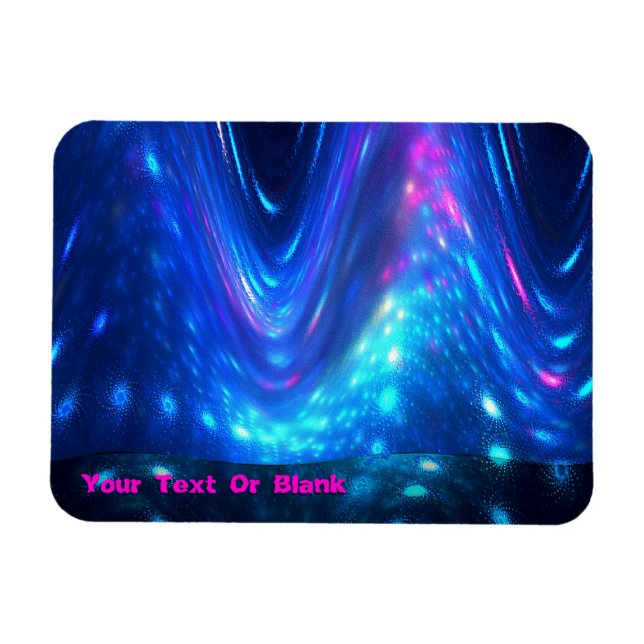 Qaanaq - Nordlichter Magnet (Horizontal)