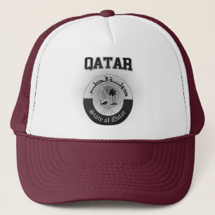 Qatar Coat of Arms Truckerkappe