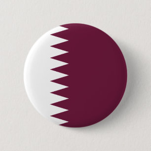 Qatar-Flaggen-Knopf Button