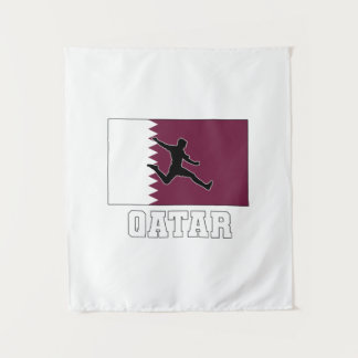 Qatar Football Football National Team Wandteppich
