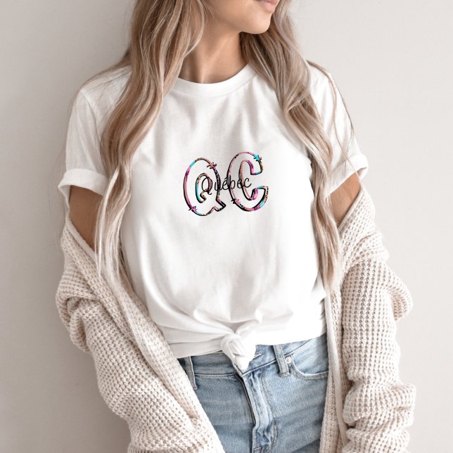 QC - Quebec-T-Shirt T-Shirt (Von Creator hochgeladen)