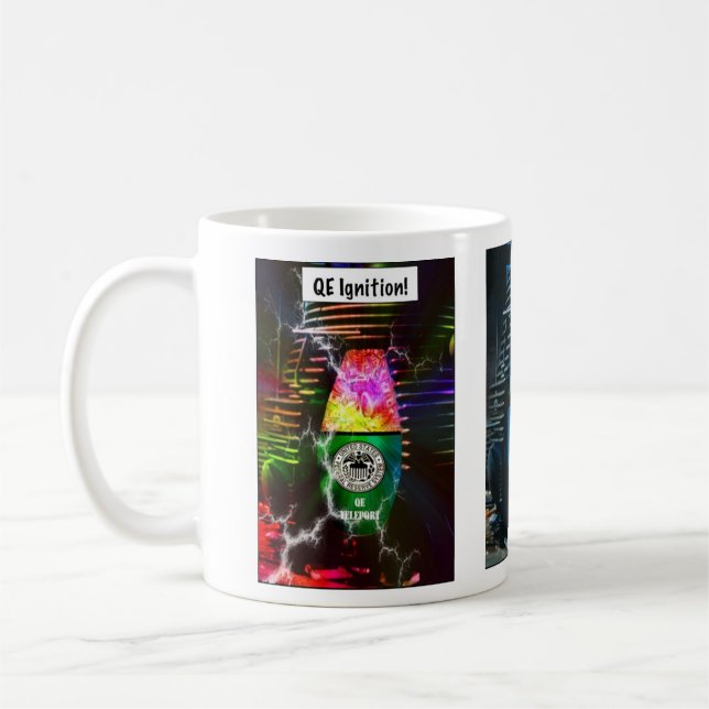 QE Teleport! Kaffeetasse (Links)
