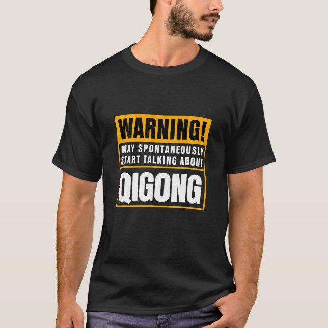 Qi Gong Practitioners Yoga Taoist Arts Geschenk Qi T-Shirt (Vorderseite)