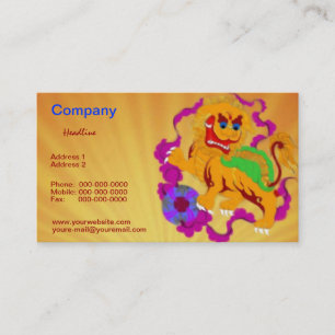 Qi Lin Business Card Visitenkarte