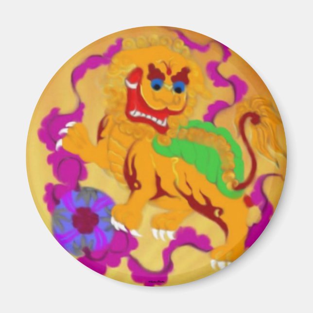 Qi Lin Magnet (Vorne)