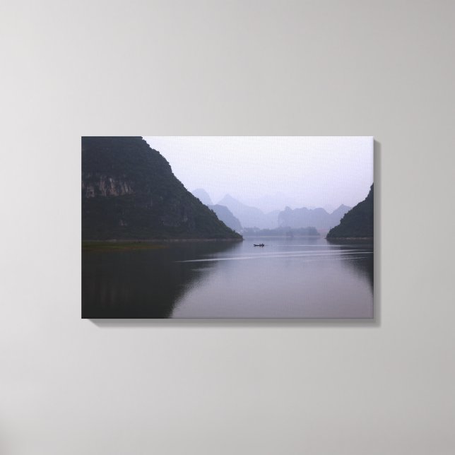 Qiao Miao Lake Leinwanddruck (Vorderseite)