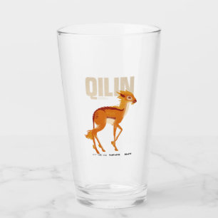 Qilin Vintag Graphic Glas