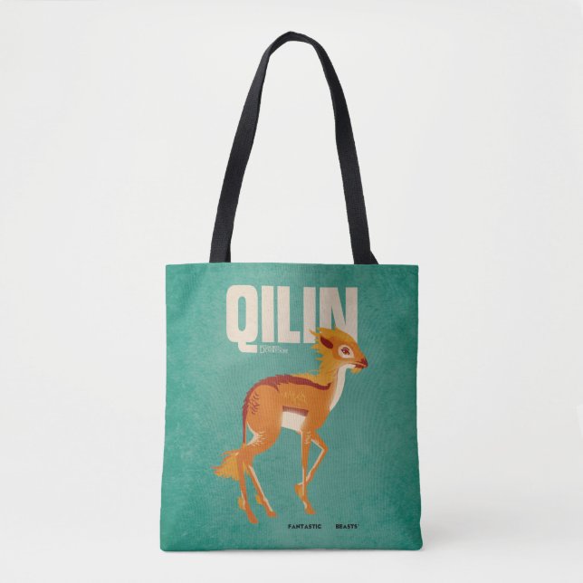 Qilin Vintage Graphic Tasche (Vorderseite)