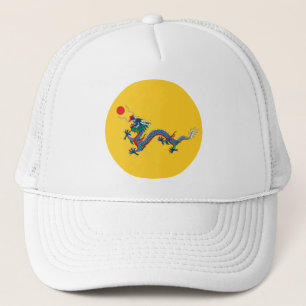 Qing-Dynastie (1890-1911) Flag Trucker Hat Truckerkappe