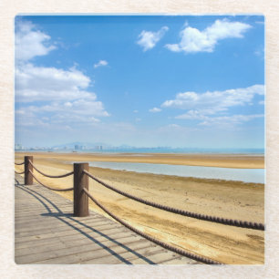 Qinhuangdao   Hebei, China Glasuntersetzer