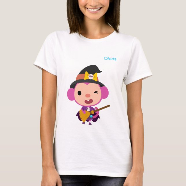 Qkids Halloween Shirt (Momo) (Vorderseite)