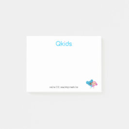 Qkids Post-It-Notes Post-it Klebezettel