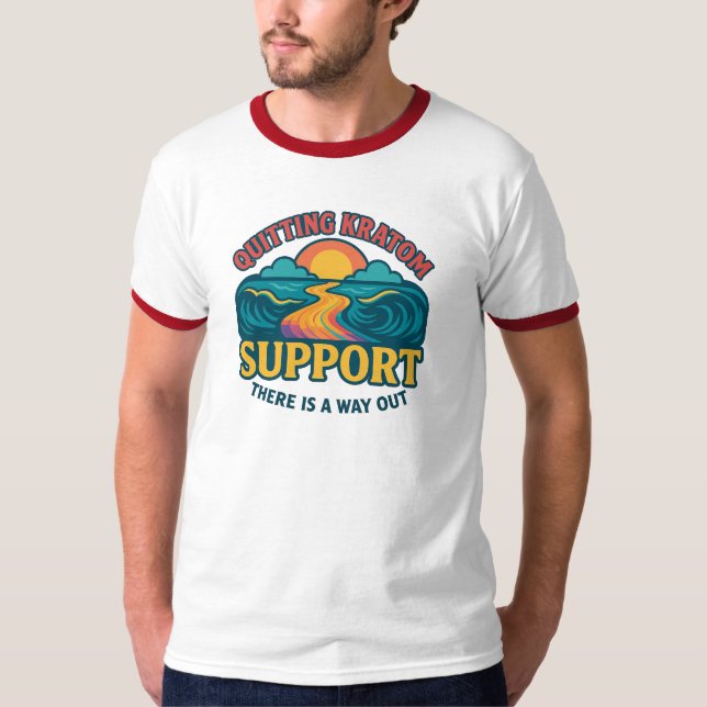 QKS-Hemd mit QR-Code und Website T-Shirt (Vorderseite)