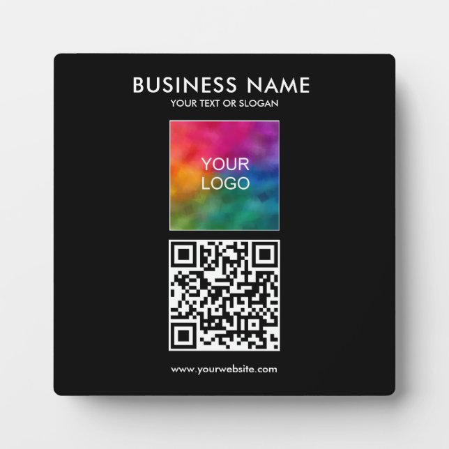 QN-Code-Vorlagenplatz für benutzerdefiniertes Busi Fotoplatte (Vorderseite)
