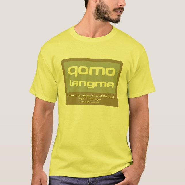 Qomolangma T-Shirt (Vorderseite)