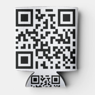 QR с о de. Qr-Code. Strichcode Dosenkühler