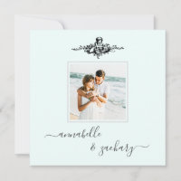 *~* QR Aqua Cherub Rings FOTO AR6 UAWG Wedding