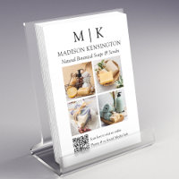 QR-Code 4-Foto für Monogramme oder Add-Logos