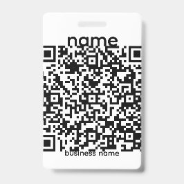 QR-Code-Abzeichen Ausweis