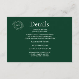 QR-Code Angaben zur Smaragdgrünen Umschließungskar Begleitkarte