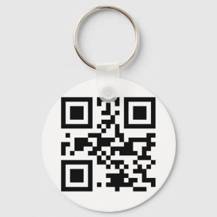 QR-Code "ATHEIST" Schlüsselanhänger
