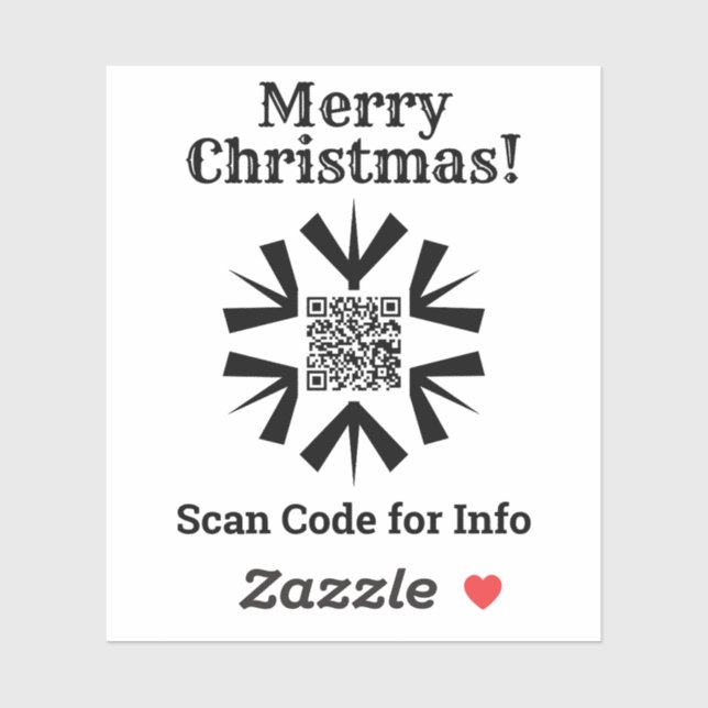 QR-Code-Aufkleber Aufkleber (Blatt)