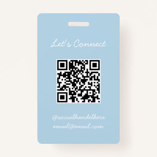 QR Code Badge Ausweis