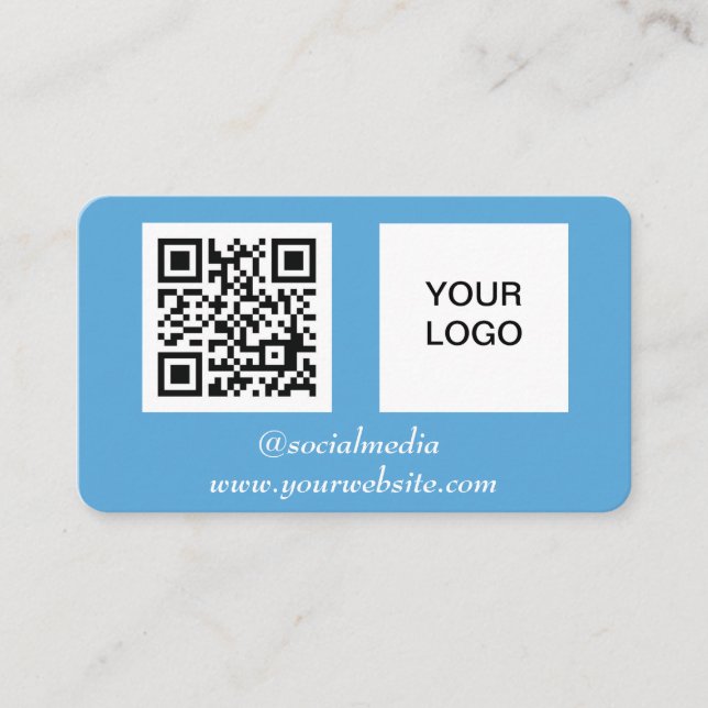 QR-Code Beruflich Visitenkarte (Vorderseite)