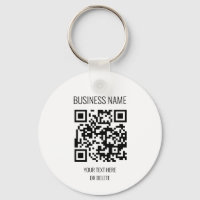 QR-Code Beruflicher Kreis der weißen Geschäftsname