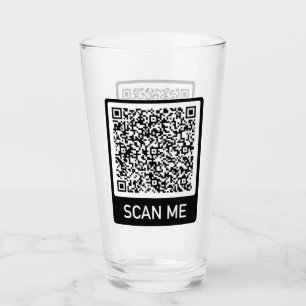 QR-Code - Berufliches Personalisiertes Glas prüfen