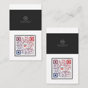 QR Code Business Card Telefonnummerkarte