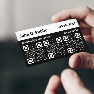 QR Code Business Card Visitenkarte