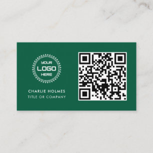 QR-Code-Business-Logo   Beruflich und modern Visitenkarte