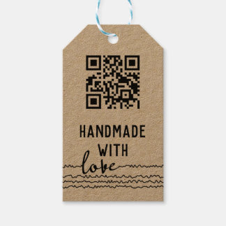QR-Code-Business mit Liebe Geschenkanhänger