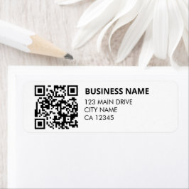 QR Code Business Rücksendeadresse Beruflich